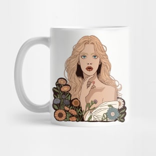 Beautiful blong girl Mug